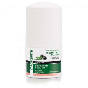 Macrovita Olive Oil & Oat Indulging Αποσμητικό σε Roll-On Χωρίς Αλουμίνιο 50ml