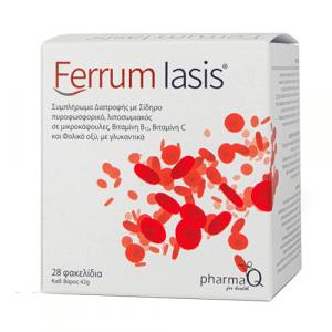 PharmaQ Ferrum Iasis Σίδηρος 28 φακελίσκοι