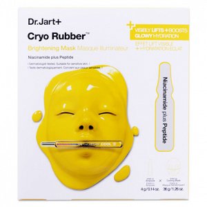 Dr. Jart+ Cryo Rubber Μάσκα Ομορφιάς Προσώπου για Λάμψη / Ενυδάτωση Με Νιασιναμίδη