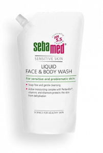 Sebamed Υγρό Καθαρισμού για το Πρόσωπο & το Σώμα Ανταλλακτικό 1000ml