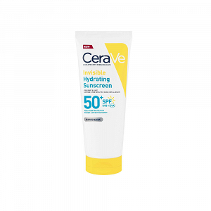 Cerave Invisible Hydrating Sunscreen Αντηλιακό SPF50+ για Πρόσωπο και Σώμα 75ml