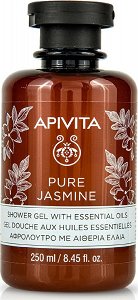 Apivita Pure Jasmine Αφρόλουτρο με Αιθέρια Έλαια από Γιασεμί 250ml