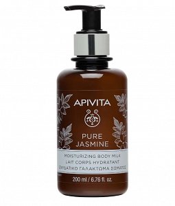 Apivita Pure Jasmine Ενυδατικό Γαλάκτωμα Σώματος με Γιασεμί, 200ml