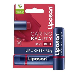 Liposan Beauty Lip Balm SPF30 Red 4.8gr