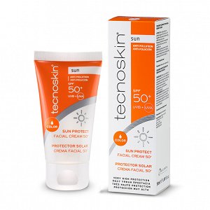 Tecnoskin Sun Protect Facial Cream Spf50+, Color 50ml
