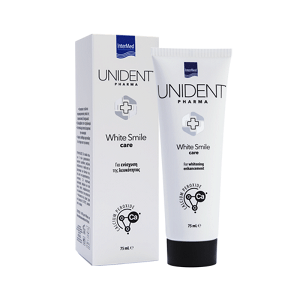 Intermed Unident Whitening Care Toothpaste Λευκαντική 75ml