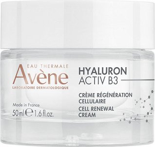 Eau Thermale Avene Hyaluron Activ B3 Κρέμα Προσώπου για Αντιγήρανση & Σύσφιξη με Υαλουρονικό Οξύ & Νιασιναμίδη 50ml