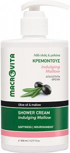 Macrovita Indulging Mallow Αφρόλουτρο σε Gel με Ελαιόλαδο για Θρέψη 500ml