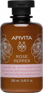 Apivita Rose Pepper Αφρόλουτρο, 250ml