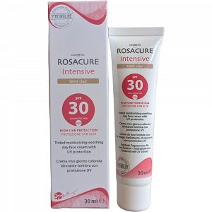 Synchroline Rosacure Intensive Clair Ενυδατικό Γαλάκτωμα Προσώπου Ημέρας με Χρώμα και SPF30 για Ευαίσθητες Επιδερμίδες κατά των Ατελειών & της Ακμής 30ml