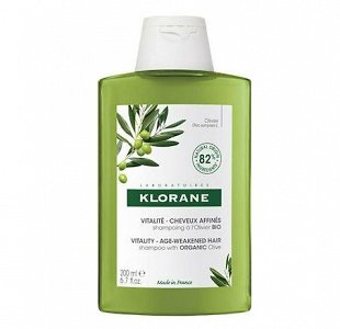 Klorane Thickness & Vitality Essential Olive Σαμπουάν για Ενυδάτωση για Όλους τους Τύπους Μαλλιών 200ml