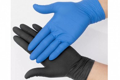 Γάντια Νιτριλίου X-Large Χωρίς Πούδρα 100τμχ