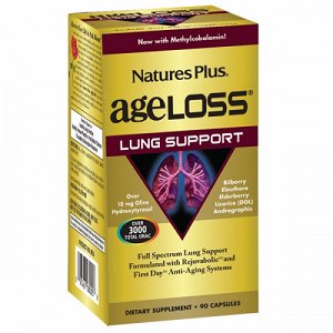 Nature's Plus Ageloss Lung Support 90 κάψουλες
