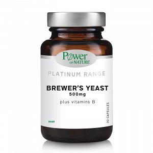 Power Of Nature Platinum Range Brewer's Yeast 500mg 30 κάψουλες