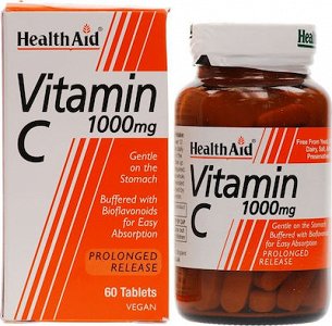 Health Aid Vitamin C 1000mg Prolonged Release 60 ταμπλέτες