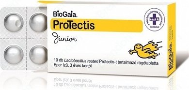 BioGaia ProTectis Junior Προβιοτικά Μασώμενα Δισκία 10Chew.Tabs