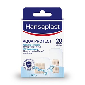 Hansaplast Aδιάβροχα και Αποστειρωμένα Αυτοκόλλητα Επιθέματα Aqua Protect 20τμχ