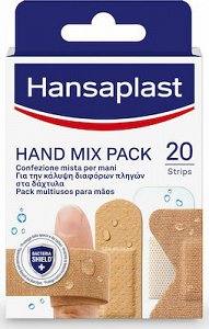 Hansaplast Hand Mix Pack 20τμχ