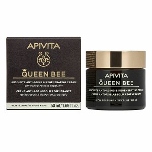 Apivita Queen Bee Rich Texture - Κρέμα Ημέρας Ολιστικής Αντιγήρανσης Πλούσιας Υφής,50ml