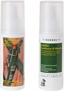 Korres Εντομοαπωθητικό Γαλάκτωμα σε Spray Ευκάλυπτος & Μύρτιλο Κατάλληλο για Παιδιά 100ml