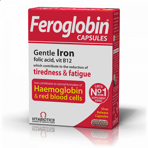 Vitabiotics Feroglobin Slow Release 30κάψουλες