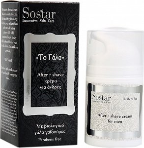 Sostar After Shave Lotion Βιολογικό Γάλα Γαϊδούρας 50ml