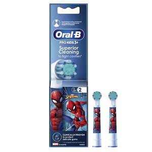Oral-B Ανταλλακτικό για Ηλεκτρική Οδοντόβουρτσα Spiderman  2τμχ