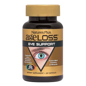 Nature's Plus Ageloss Eye Support Ειδικό Συμπλήρωμα Διατροφής 60 κάψουλες