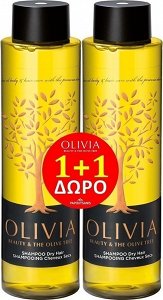 Papoutsanis Promo Olivia Shampoo for Dry Hair 300ml 1+1