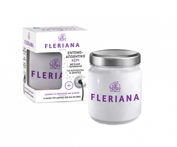 Power Health Fleriana Εντομοαπωθητικό κερί 130g
