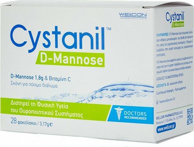 Wellcon Cystanil D-Mannose 28 x 3.17g