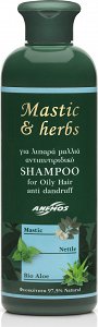 Anemos Mastic & Herbs Αντιπυτιριδικό Σαμπουάν για Λιπαρά Μαλλιά 300ml