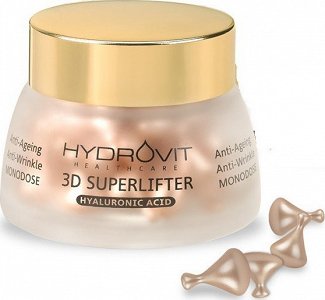 Target Pharma Hydrovit 3D Superlifter Αντιγηραντικό Serum Προσώπου με Υαλουρονικό Οξύ 60τμχ