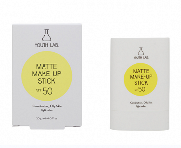 Youth Lab. Matte Make-up Stick SPF50 – Make-up με Αντηλιακή Προστασία & Ματ Αποτέλεσμα light color 20g