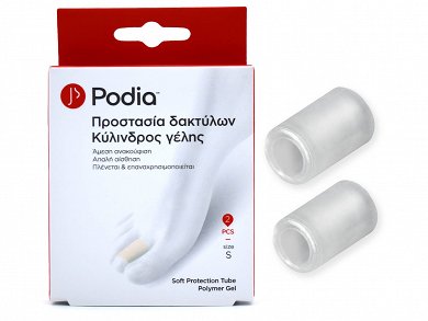 Podia Προστασία Δακτύλων, Κύλινδρος Γέλης Medium, 2τμχ
