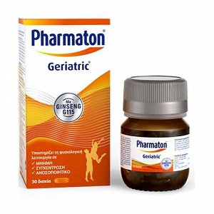 Pharmaton Geriatric Δισκία Πολυβιταμίνη με Ginseng G115 30 δισκία