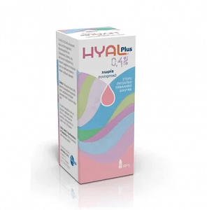 Rafarm Hyal Plus 0.4% Eye Drops Οφθαλμικές Σταγόνες με Υαλουρονικό Οξύ 10ml