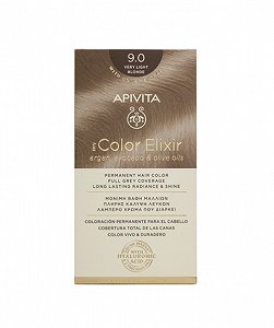 Apivita My Color Elixir Μόνιμη Βαφή Μαλλιών - Ξανθό Πολύ Ανοιχτό 9.0, 1 Τμχ