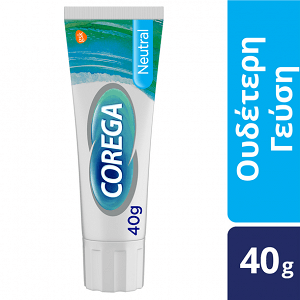 Corega 3D Hold Neutral Στερεωτική Κρέμα Τεχνητής Οδοντοστοιχίας 40gr