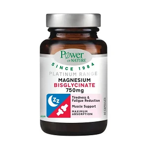 Power Health Magnesium Bisglycinate 750mg 60 κάψουλες