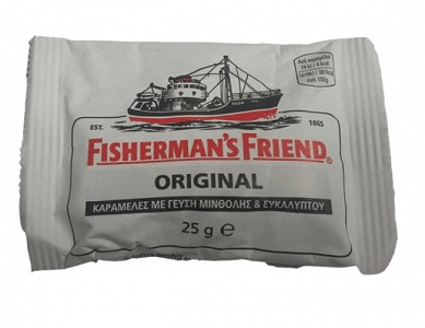 Fisherman's Friend Original Extra Strong - Καραμέλες Μέντα Ευκάλυπτος 25g