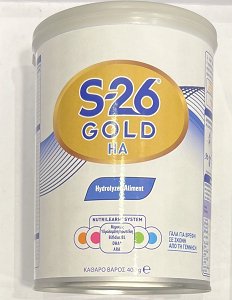 Wyeth Γάλα σε Σκόνη S-26 Gold HA 0m+ 400gr