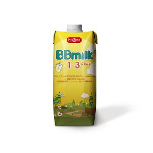 Buona BBmilk Bio 1-3 Ετών Χωρίς Ζάχαρη 500ml για 12+ μηνών