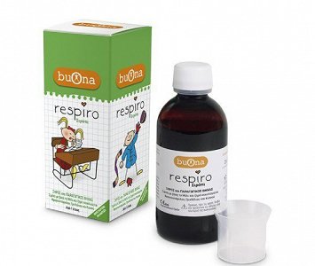 Buona Respiro - Σιρόπι για Ξηρό & Παραγωγικό Βήχα, 140ml
