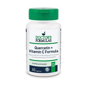 Doctor's Formulas Quercetin + Vitamin C Formula Συμπλήρωμα για την Ενίσχυση του Ανοσοποιητικού 60 κάψουλες