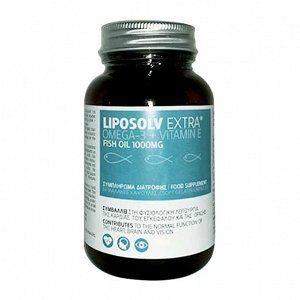 SJA Liposolv Extra Omega-3 & Vitamin E Ιχθυέλαιο 30 κάψουλες