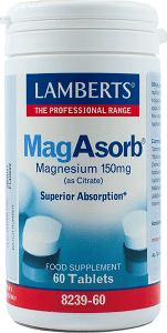 Lamberts MagAsorb 150mg 60 ταμπλέτες