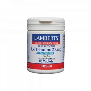 Lamberts L-theanine 200mg 60tabs
