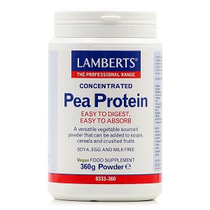 Lamberts Concentrated Pea Protein Χωρίς Λακτόζη 360gr