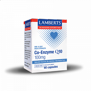 Lamberts Co-Enzyme Q10 100mg 60 μαλακές κάψουλες